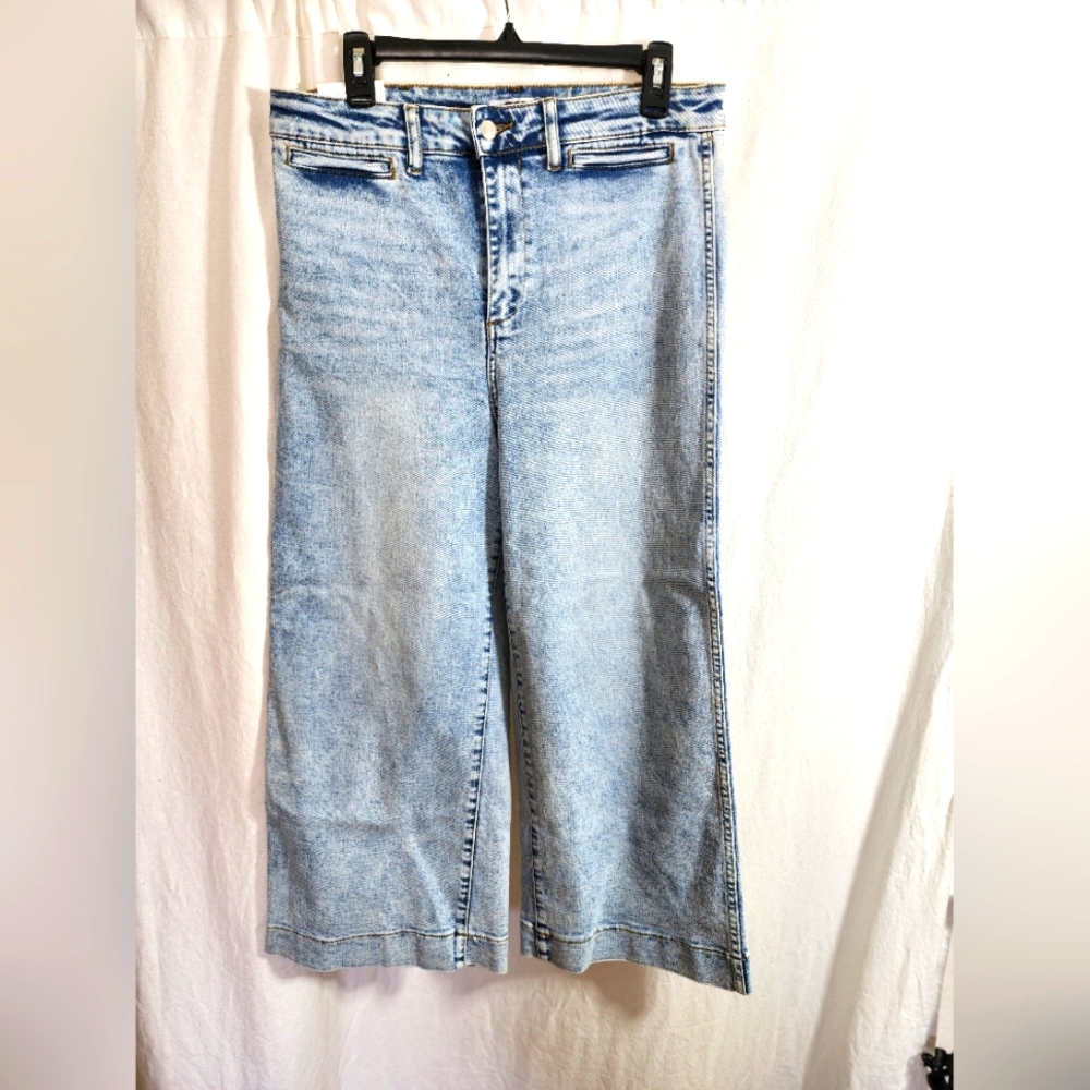 NWT OAT NEW YORK High Waist Wide Leg Jeans
